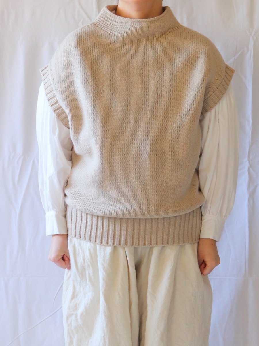 画像2: HAU/ハウ　 ニットベスト　シェパード (2)