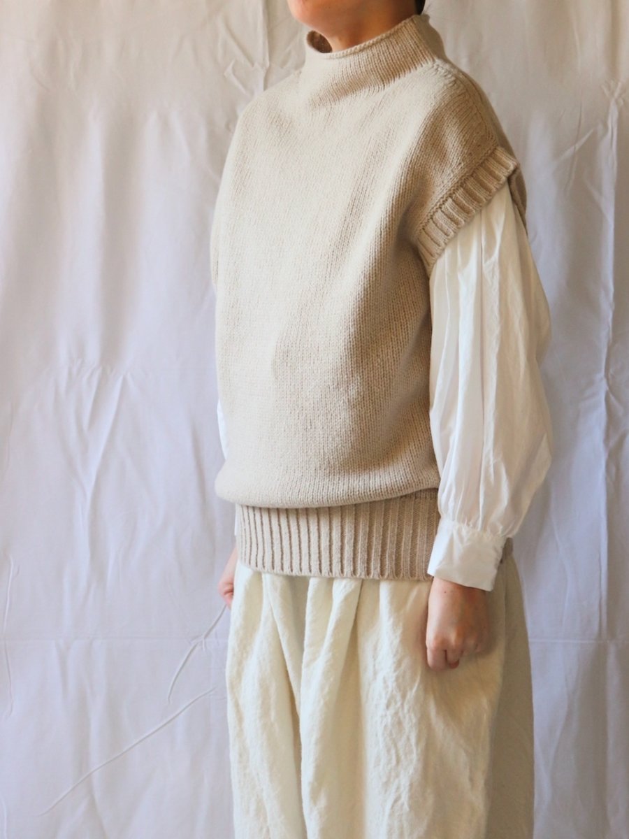 画像1: HAU/ハウ　 ニットベスト　シェパード (1)