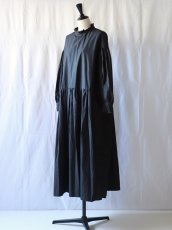 画像6: Gauze#/ガーゼ　 タイニーフリルワンピース　 マットブラック (6)