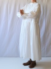 画像4: Gauze#/ガーゼ　 タイニーフリルワンピース　 ホワイト (4)