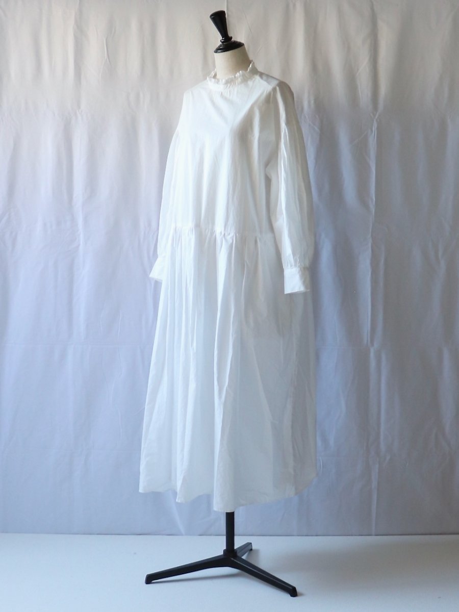 画像6: Gauze#/ガーゼ　 タイニーフリルワンピース　 ホワイト (6)