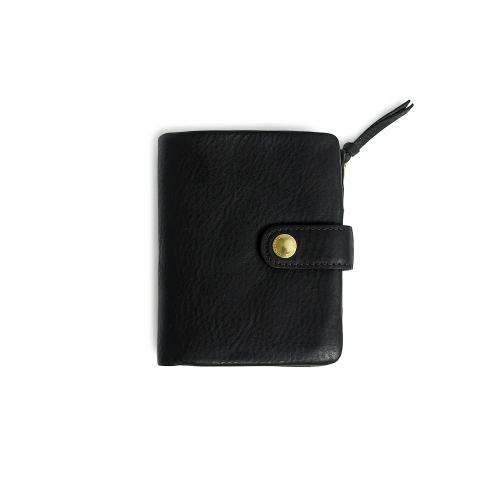 CINQ/サンク　二つ折り財布　ブラック